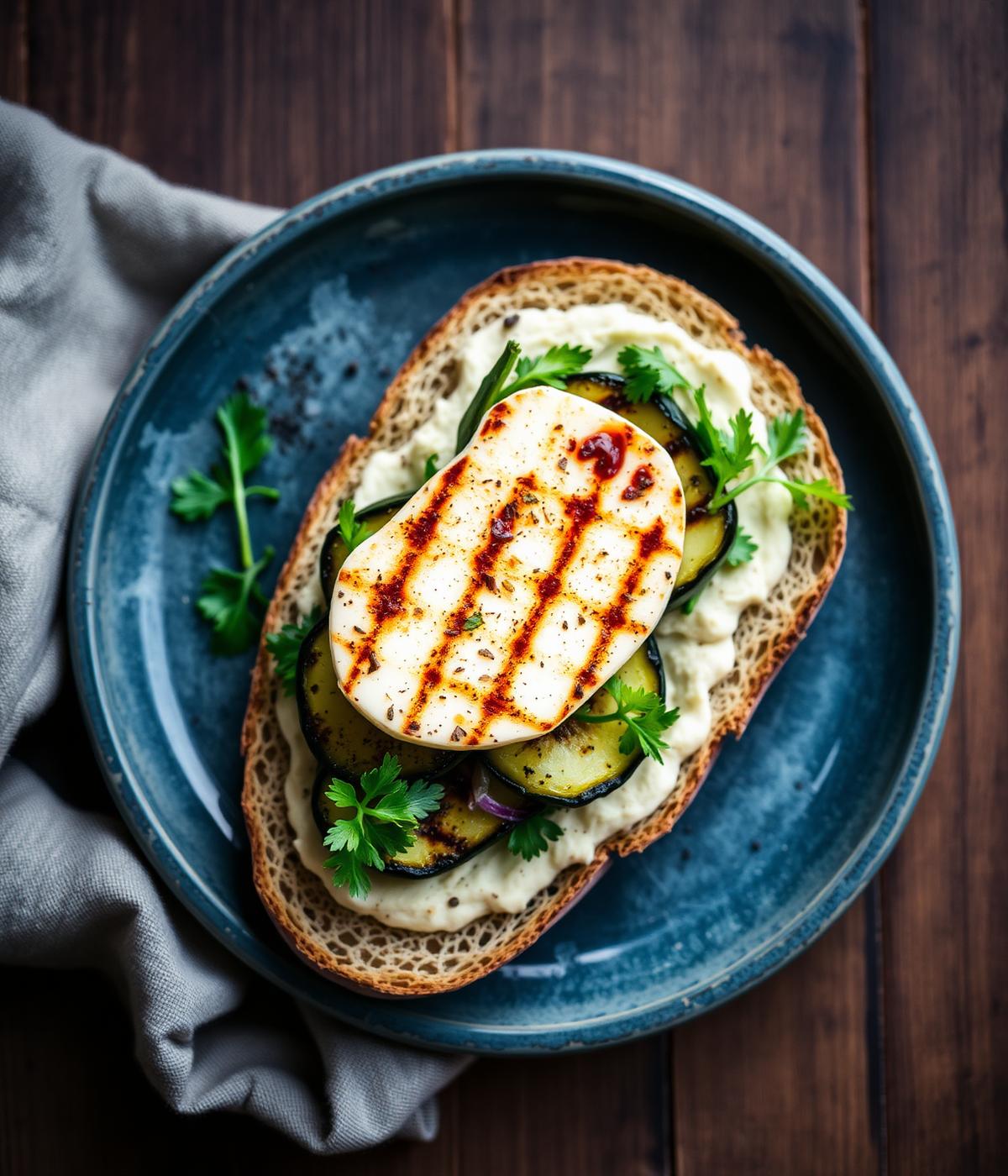 Halloumi Hummus